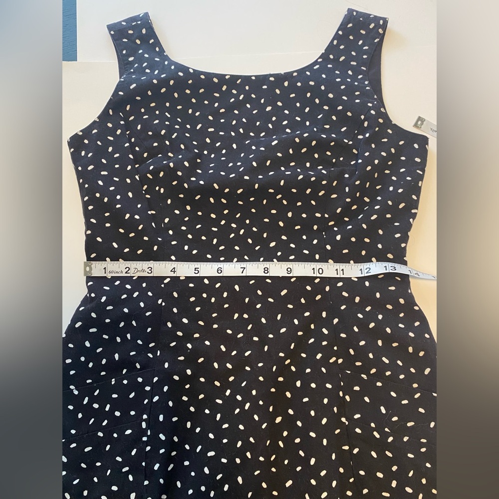 Geary Roark Kamisato Black and White Polka Dot Vintage 1950’s Backless Dress - Picture 11 of 16